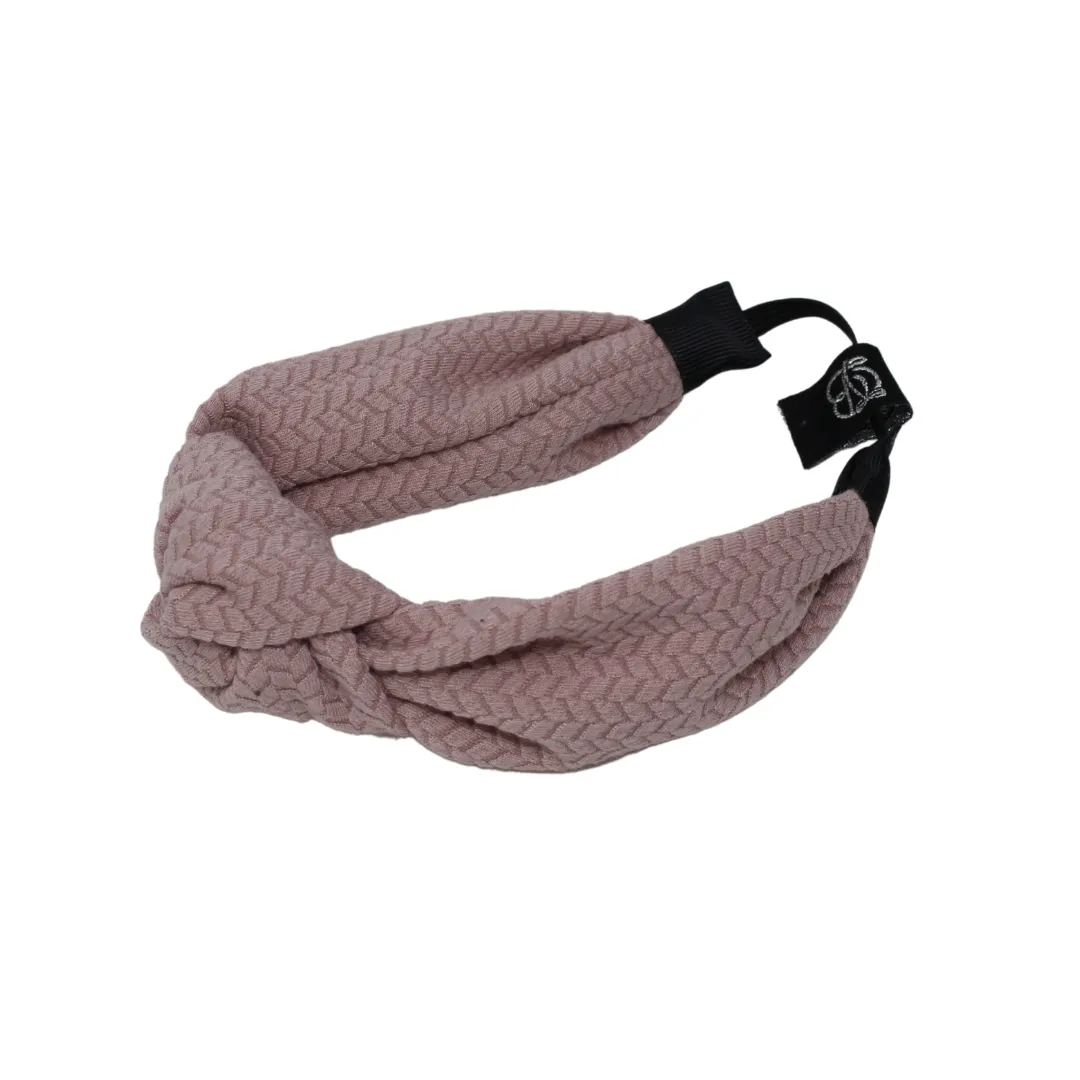 Solid Herringbone Knot Baby Band