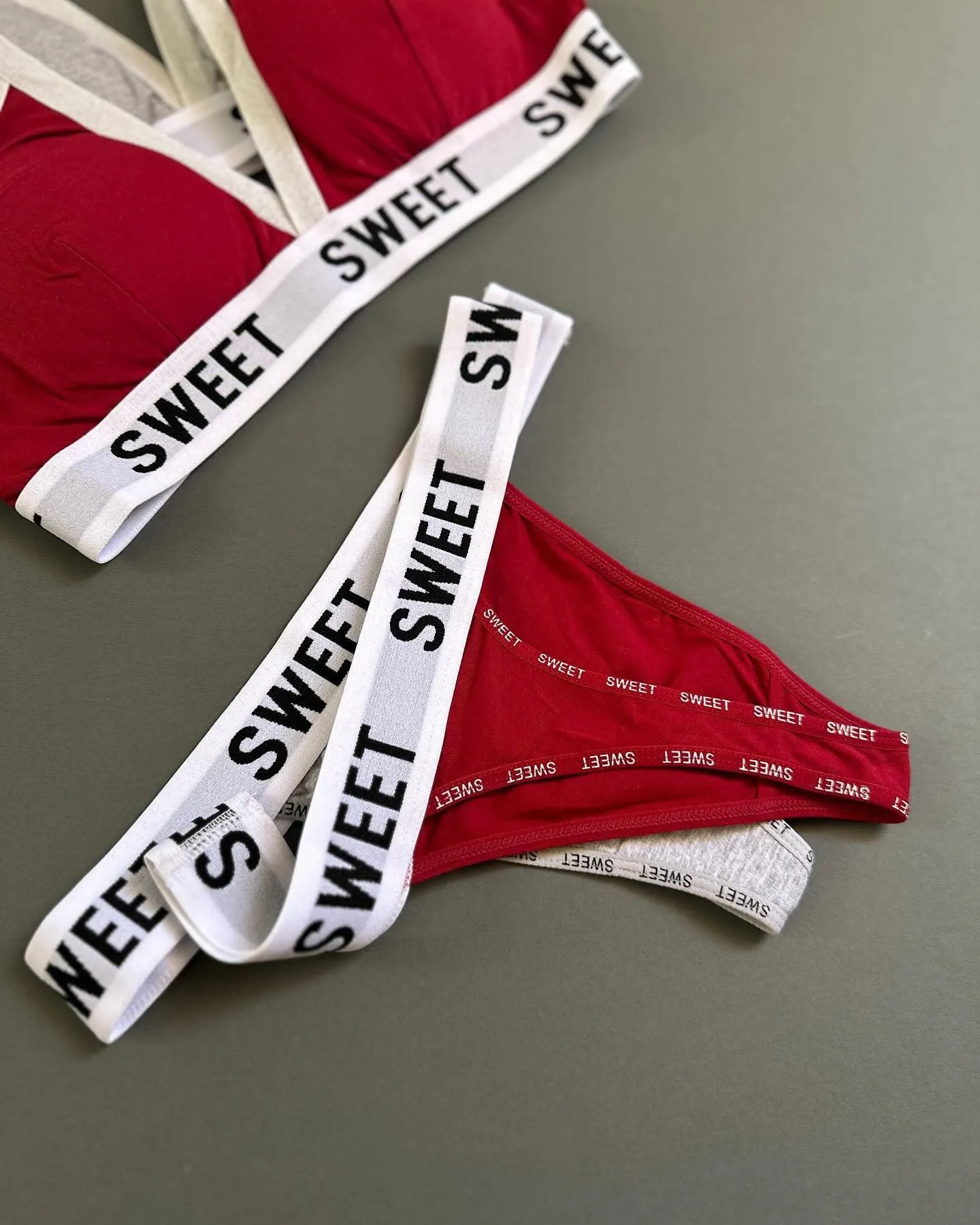 Sweet Soft Fitness Bra & Underwear Set - 5813