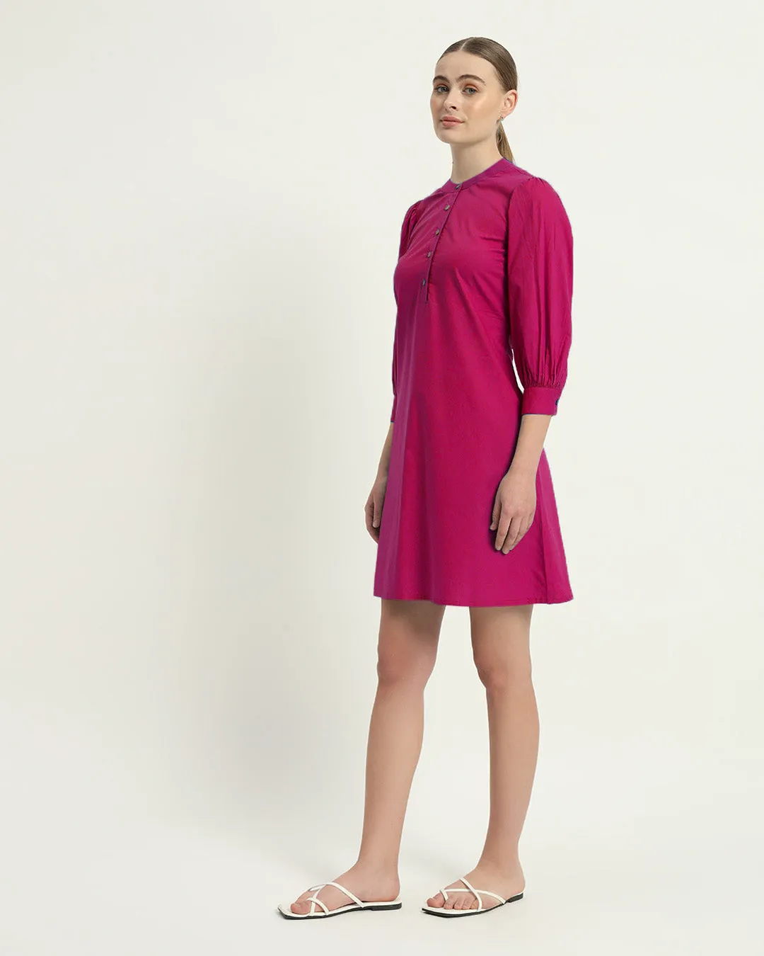 The Roslyn Berry Cotton Dress