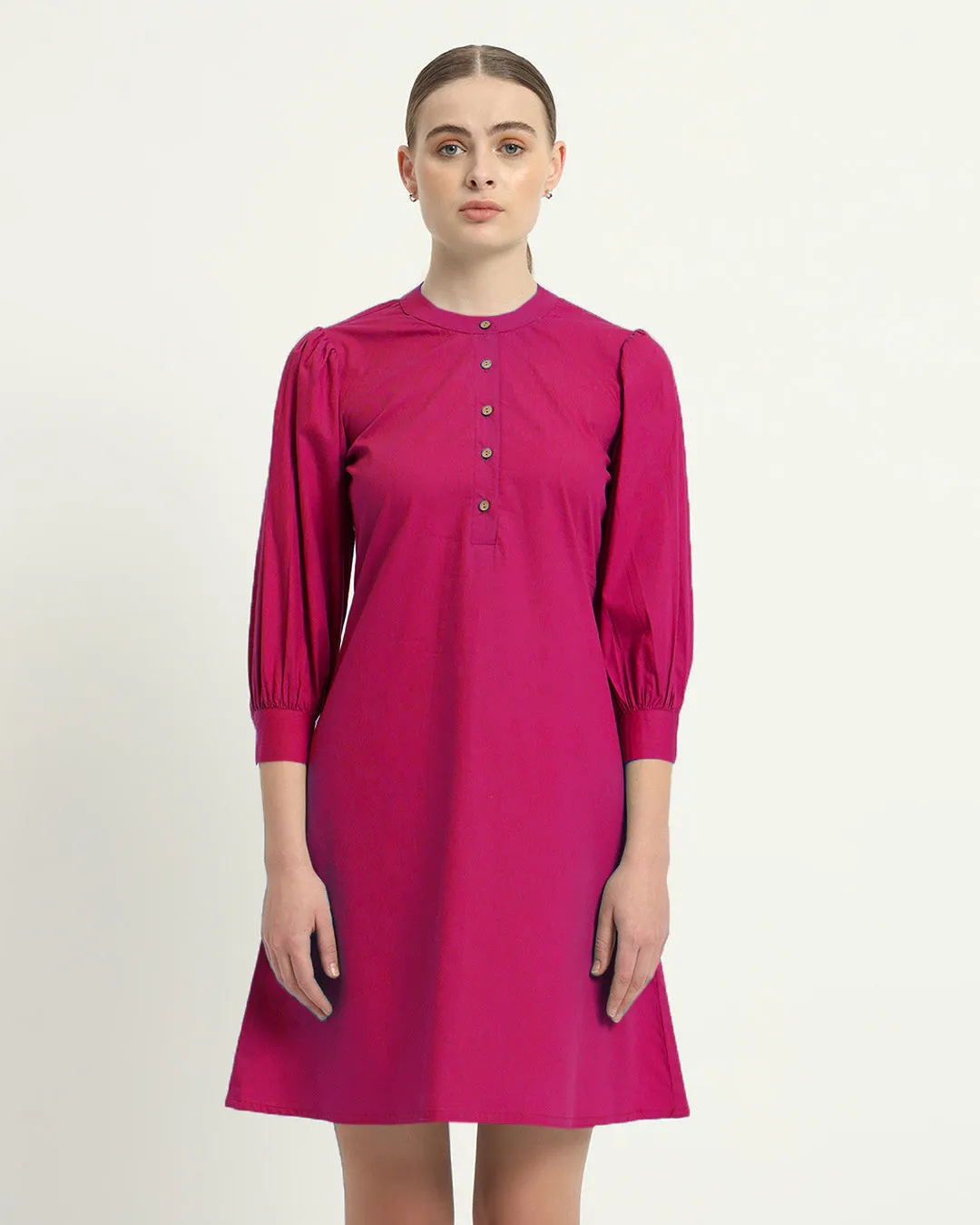 The Roslyn Berry Cotton Dress