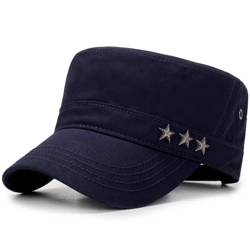 Three Star Military Cap