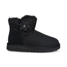 UGG Mini Bailey Petal Black Boots