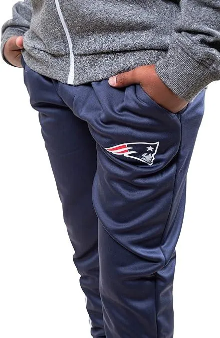 Ultra Game NFL Official Youth Super Soft Game Day Jogger Sweatpants, New England Patriots|New England Patriots