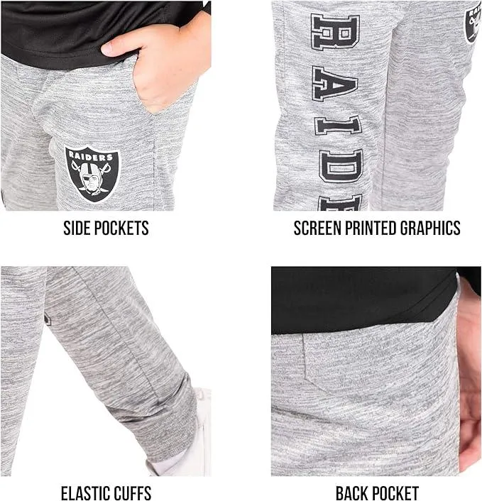 Ultra Game NFL Official Youth Super Soft Game Day Jogger Sweatpants, New England Patriots|New England Patriots