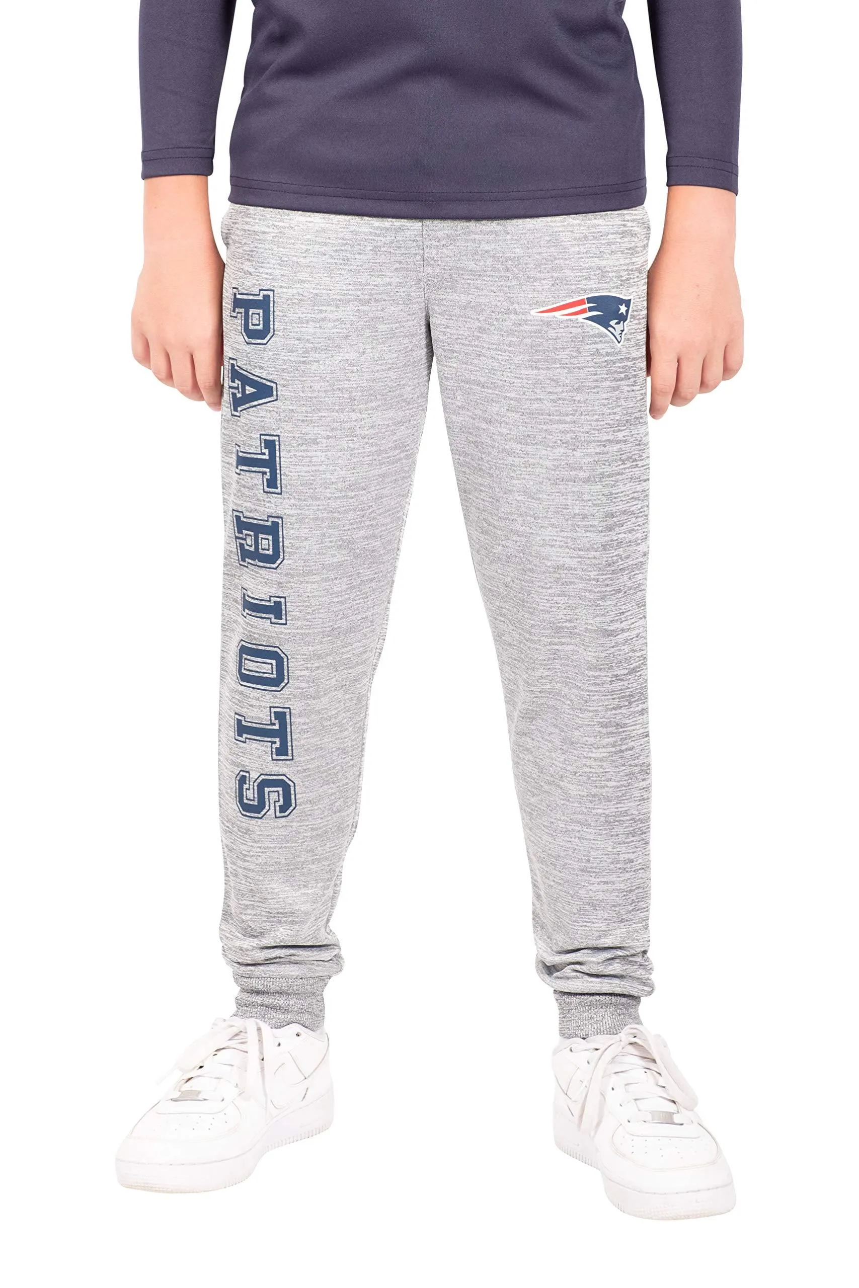 Ultra Game NFL Official Youth Super Soft Game Day Jogger Sweatpants, New England Patriots|New England Patriots