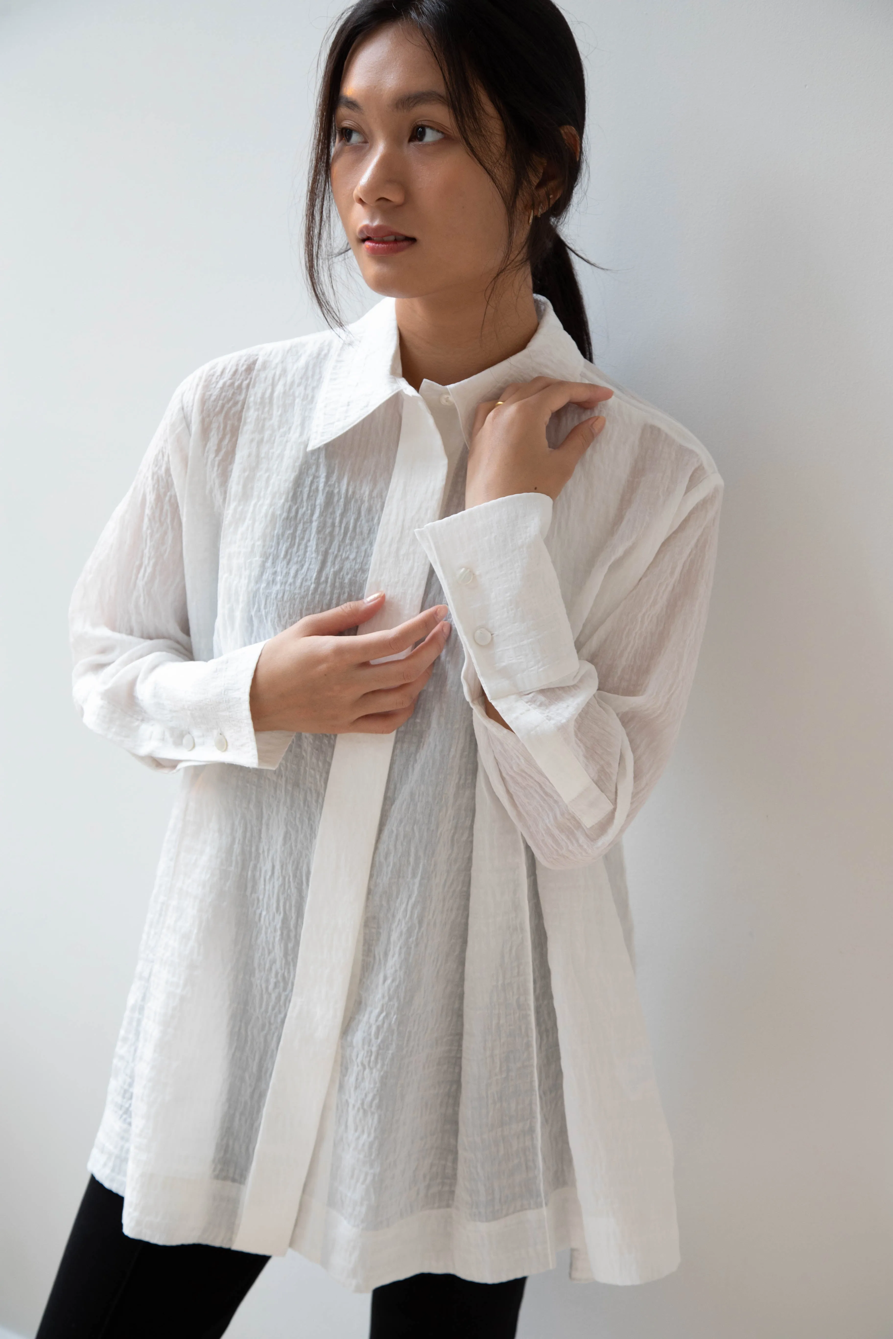 Unisecon | Bing Shirt in White