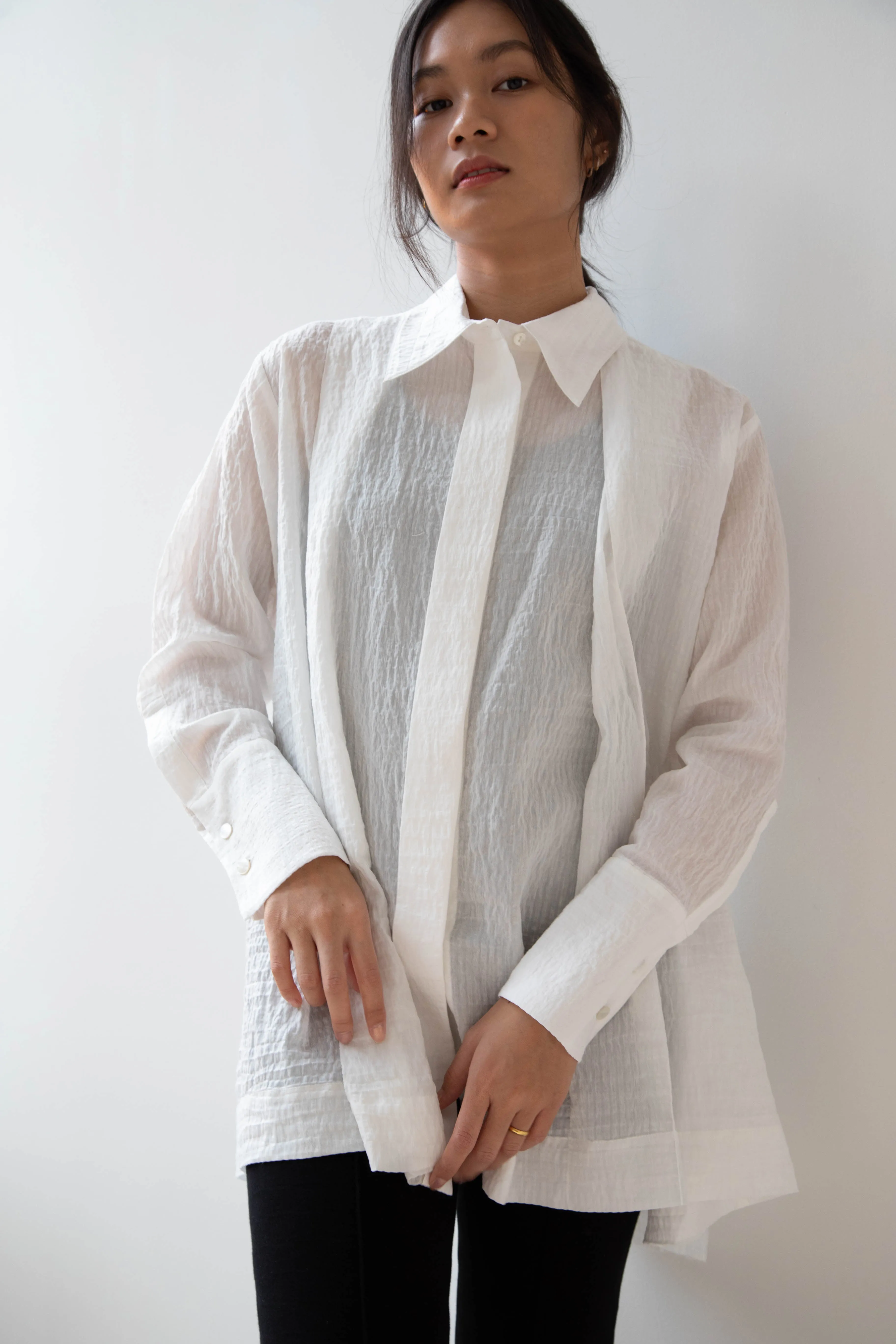 Unisecon | Bing Shirt in White