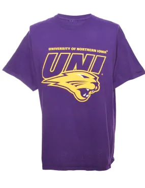 University Of Northern Iowa Printed T-shirt - M