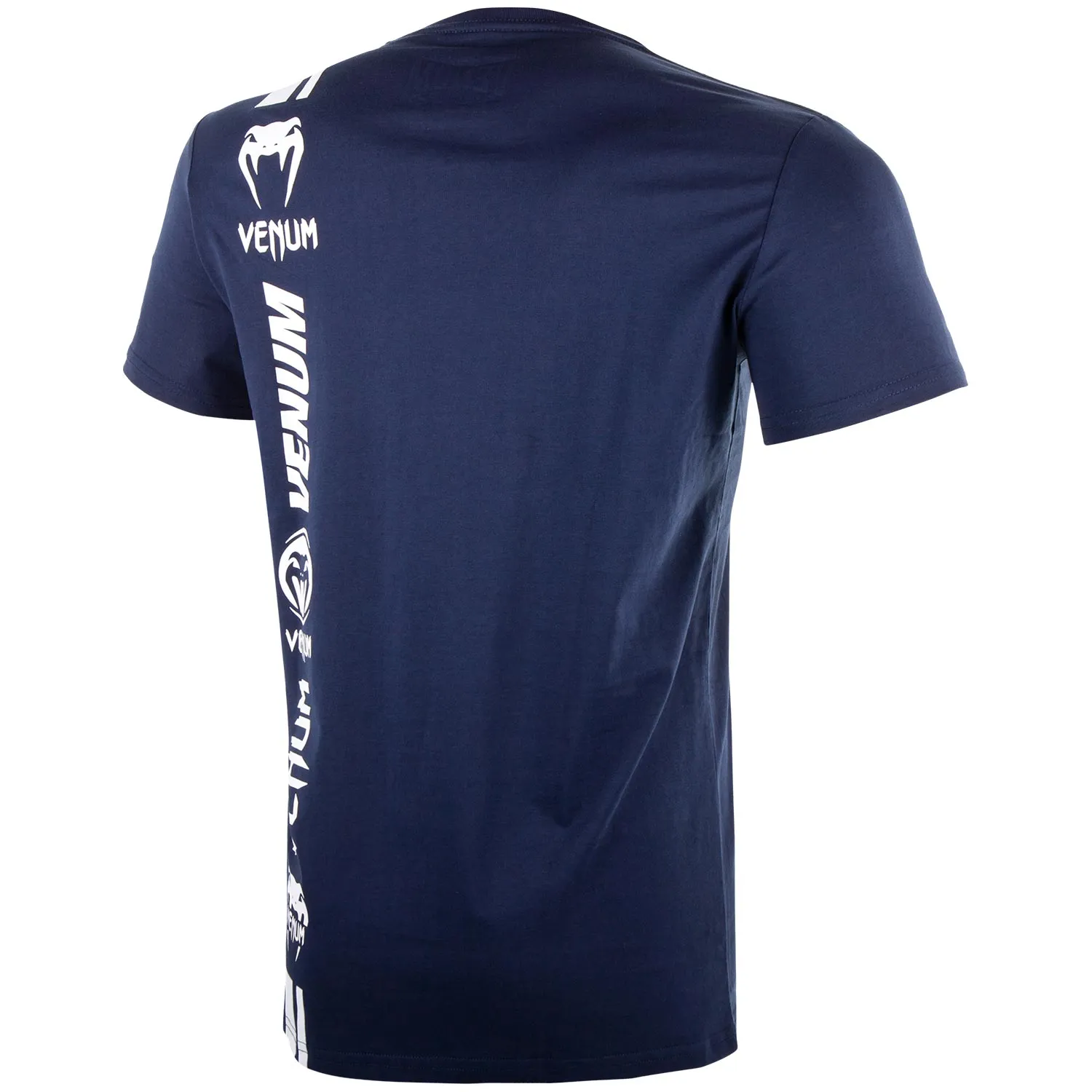 Venum Logos T-shirt - Navy Blue/White