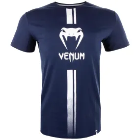 Venum Logos T-shirt - Navy Blue/White