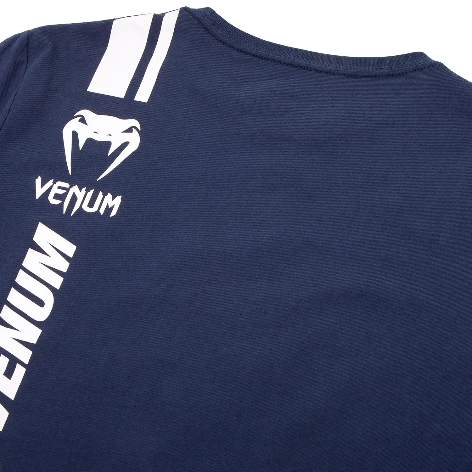 Venum Logos T-shirt - Navy Blue/White