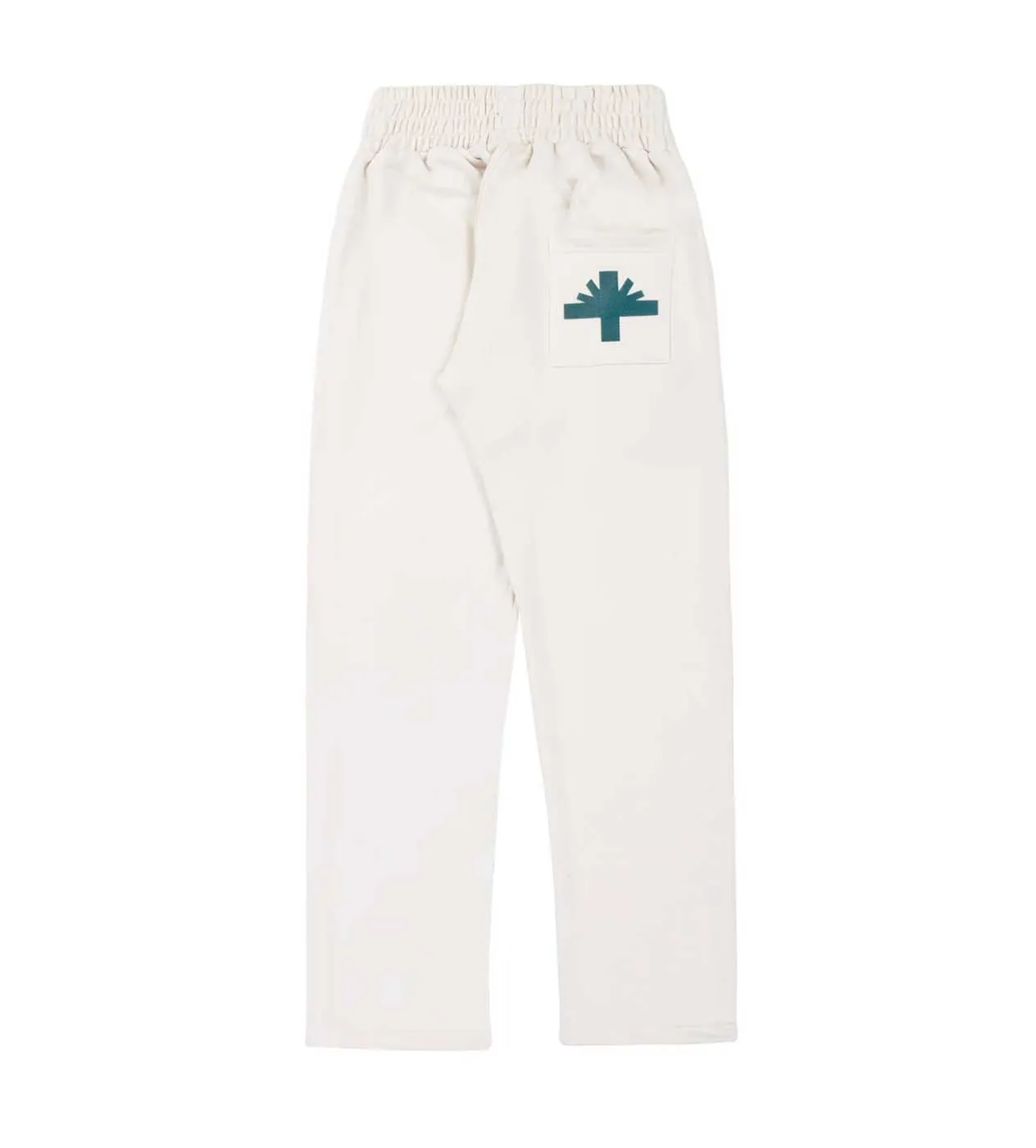 Vertabrae Cream/Green Sweatpants