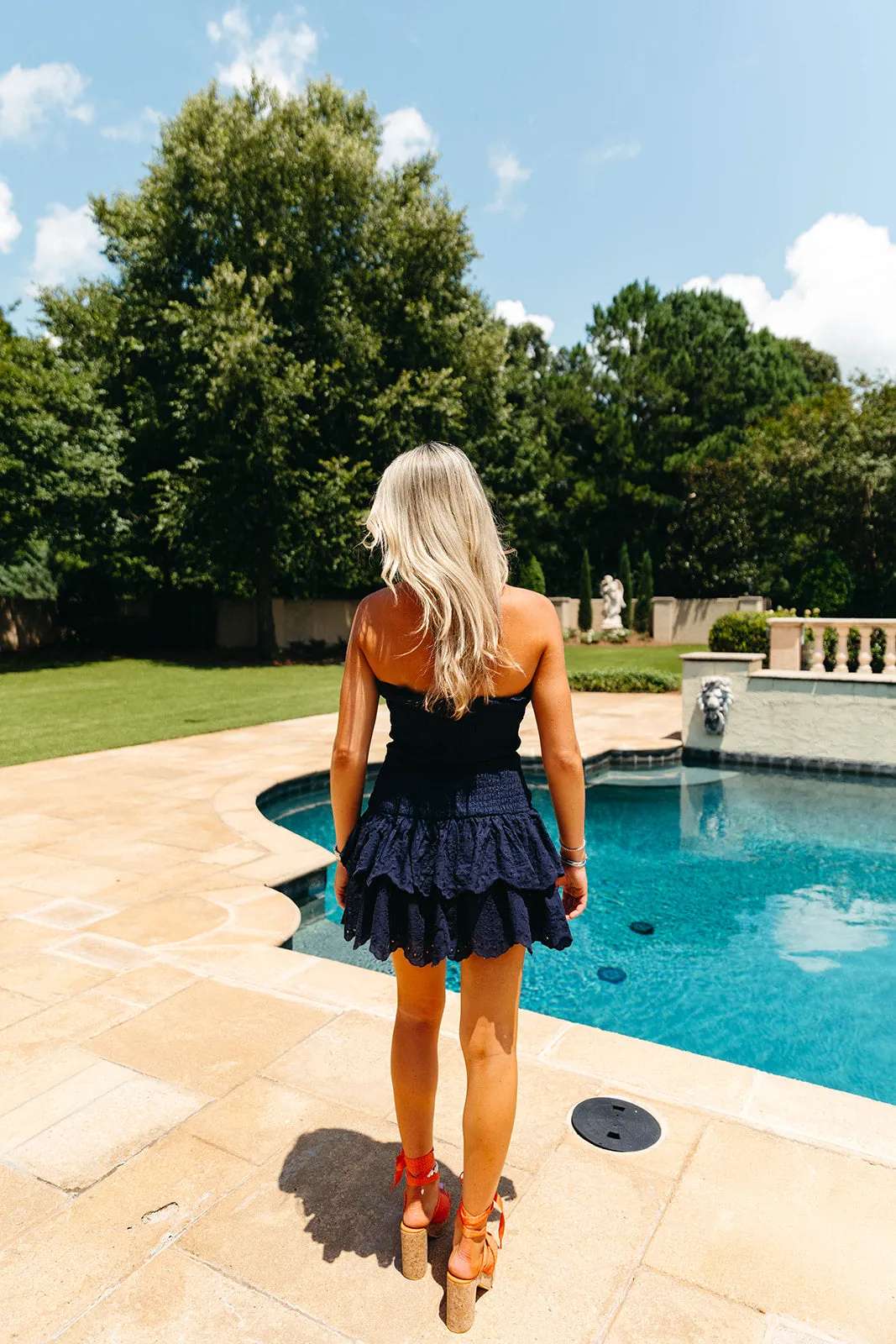 Victory Mini Dress - Navy