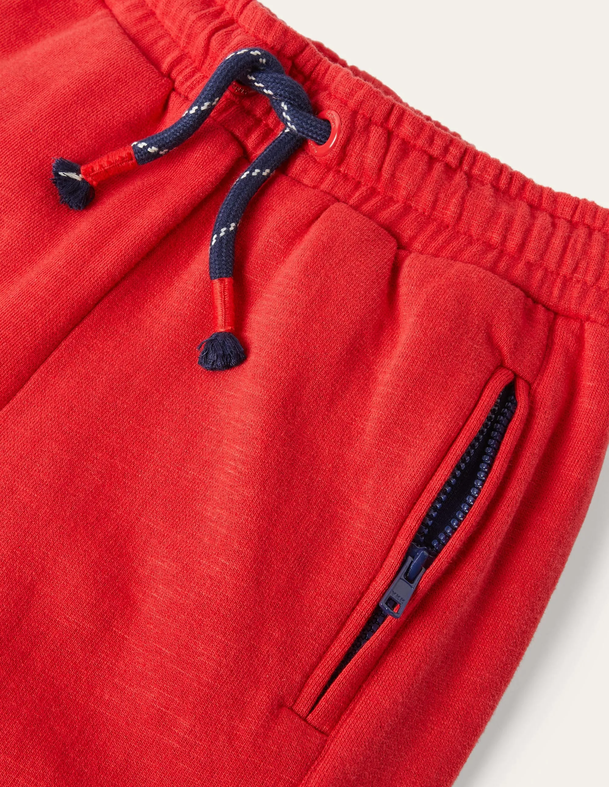 Warrior Knee Sweatpants-Fire Red