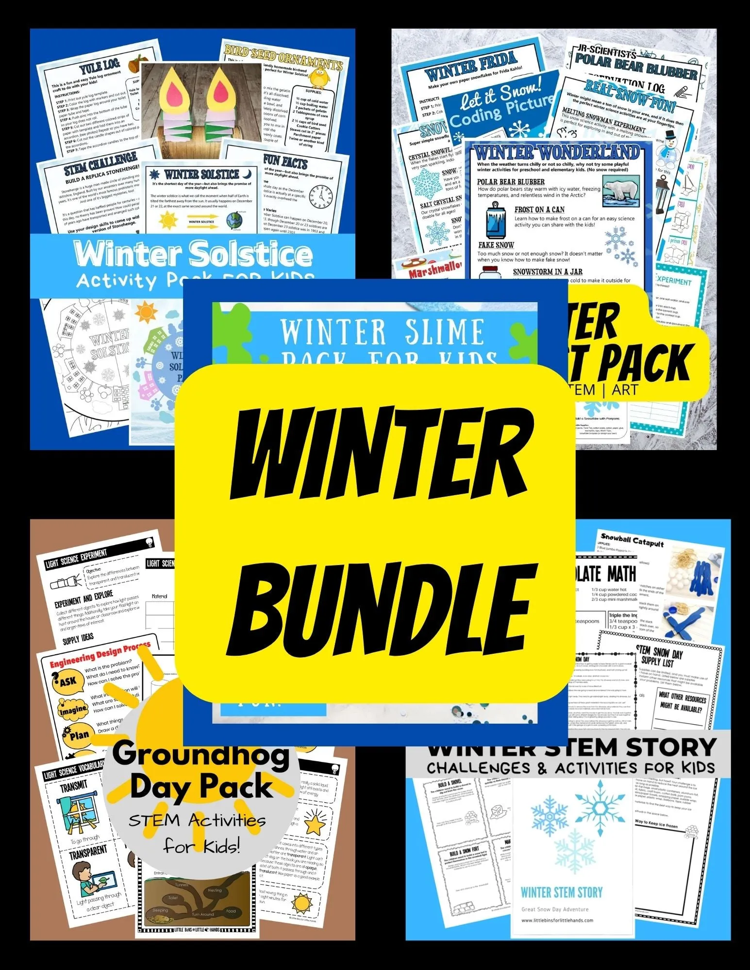 Winter STEM Projects Bundle