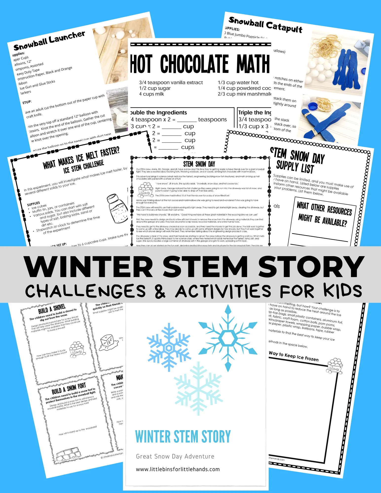 Winter STEM Projects Bundle