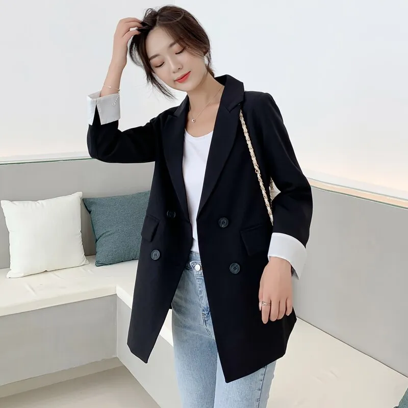 Women Jackets Notched-neck Yellow Women Blazer Jacket