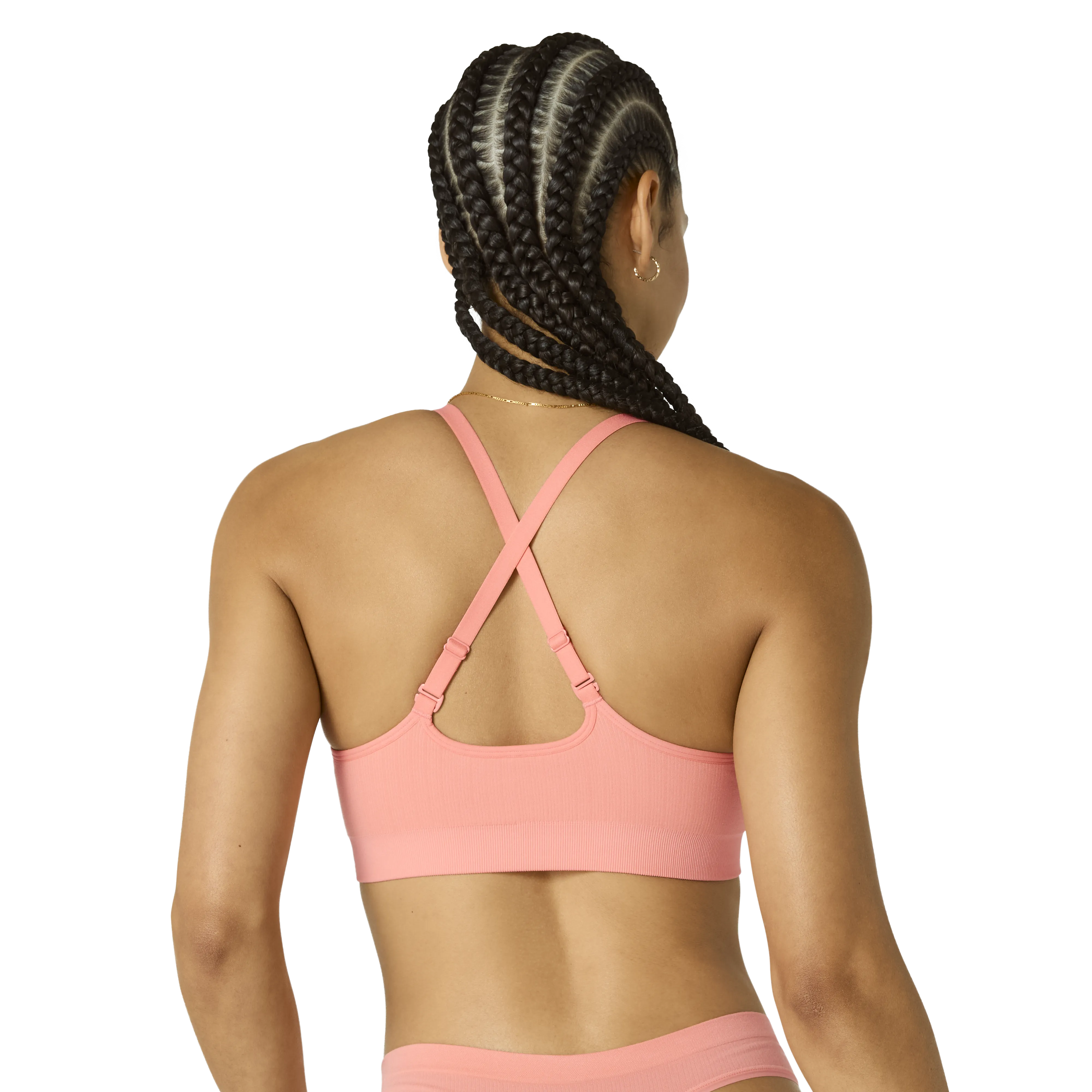 Women's Seamless Scoop Bralette   Thong