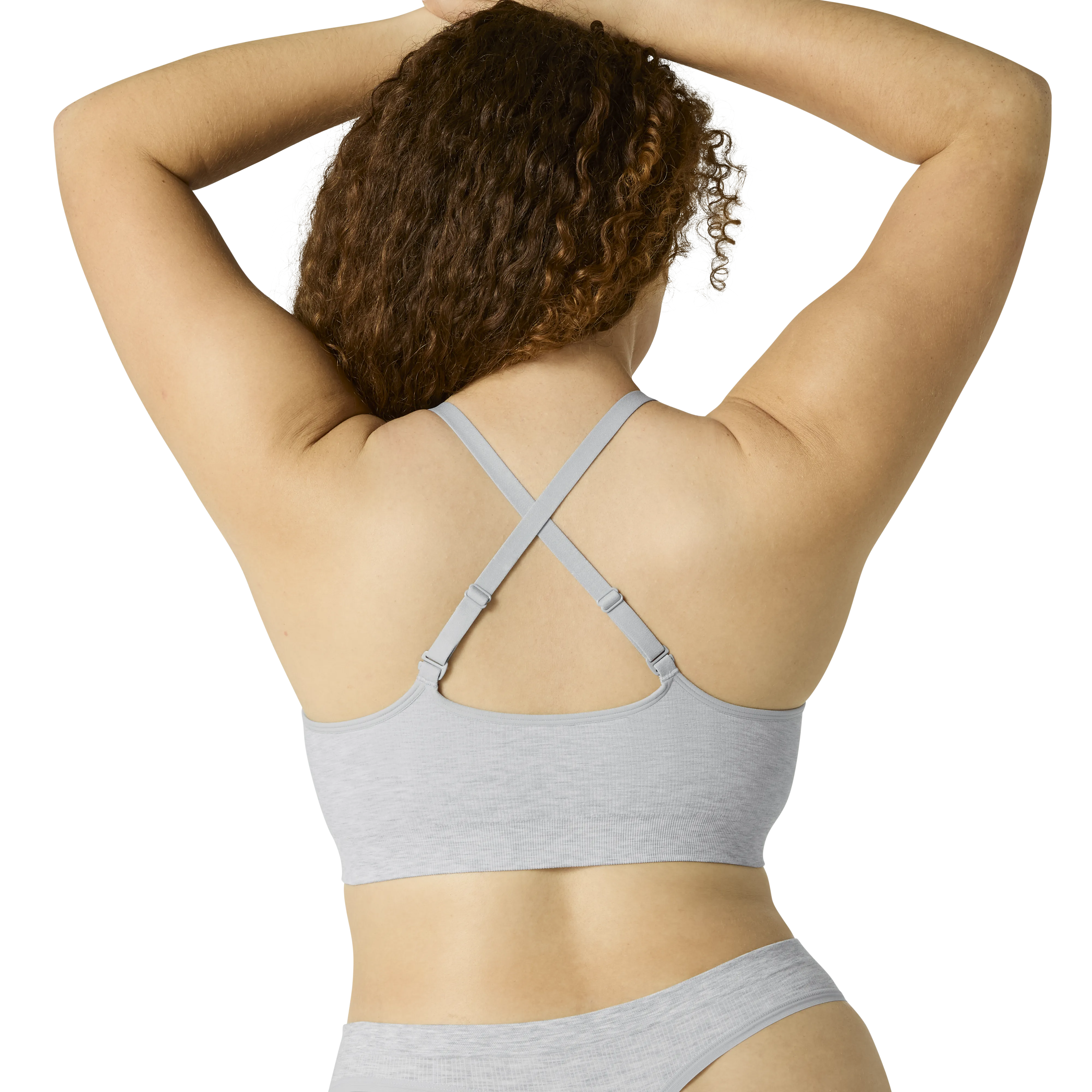 Women's Seamless Scoop Bralette   Thong