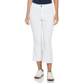 Women's Veronica Open Front Crop Flare Golf Pant