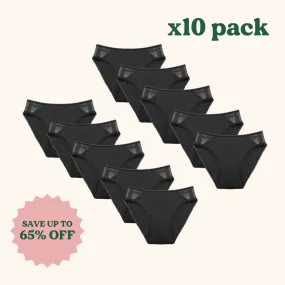 x10 Pack | Brief Period Underwear