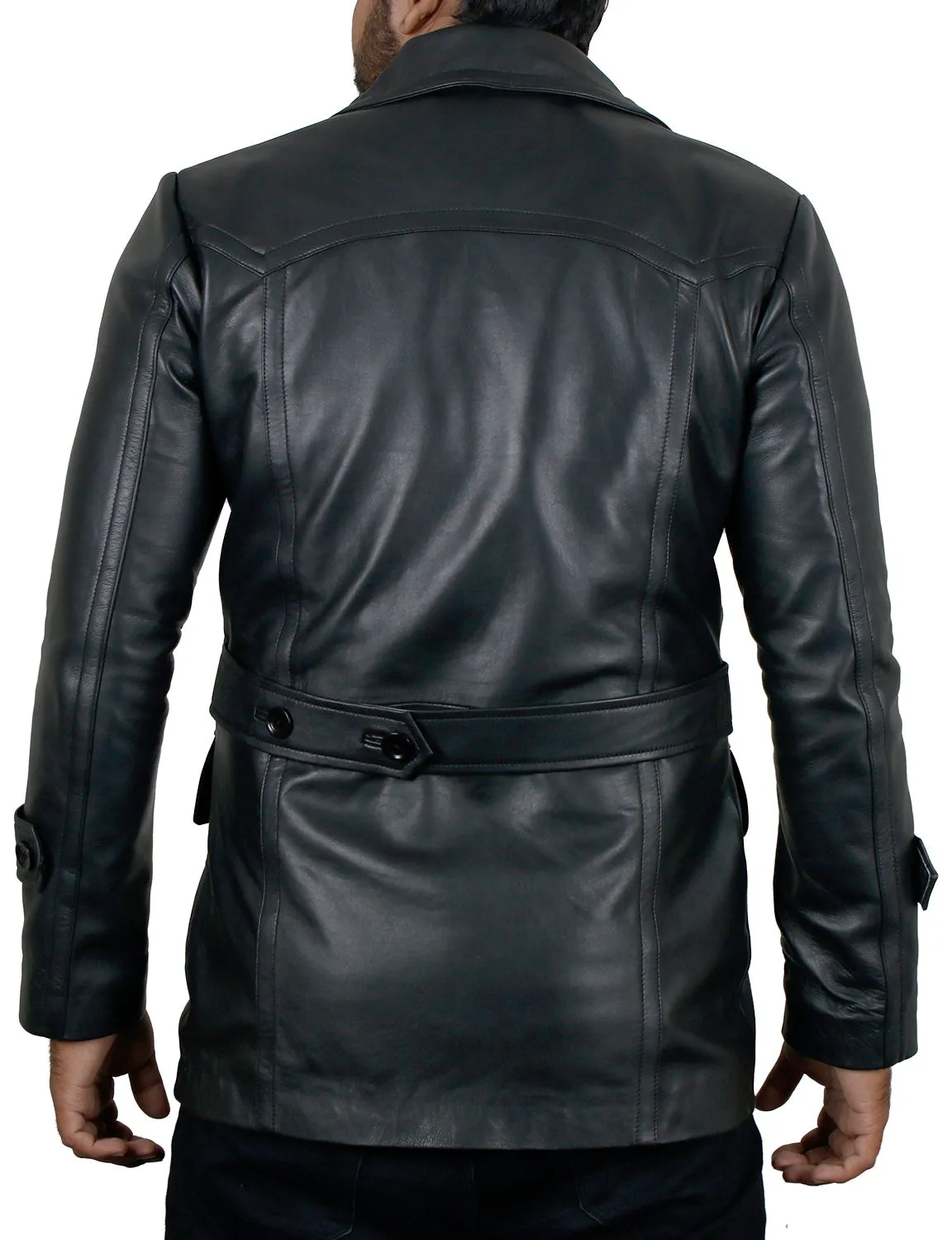 Ylith Black Pea Coat