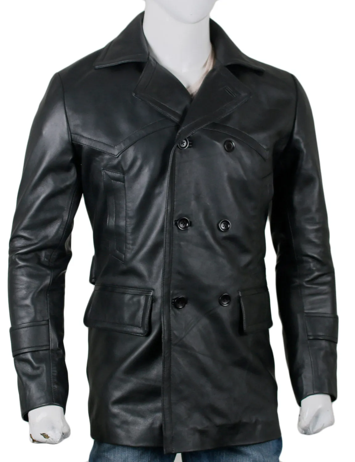 Ylith Black Pea Coat